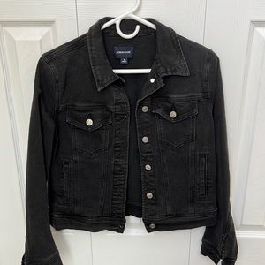 J. Crew Jeans black denim jacket